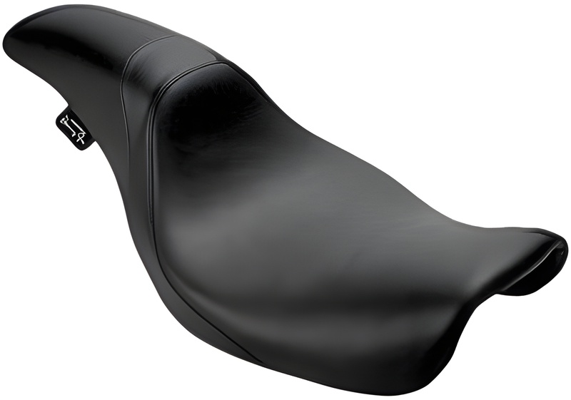 Danny Gray Standard Dyna Shorthop 2-Up XL Seat - FXD 2006-2017 — Harley-Davidson Dyna Street Bob, Dyna Wide Glide, Dyna Fat Bob (2006-2017)