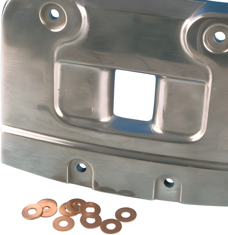 James Gaskets Big Twin Rocker Box Assembly Washer - Screws Copper 10/PK 6114 — Harley-Davidson (1984-1999)
