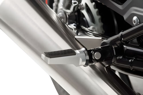 PUIG Hi-Tech Footpegs - Sport Silver
