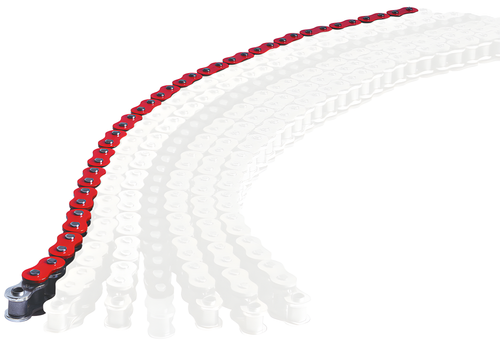 EK MVXZ2 Series Colored Chain - X-Ring 530-120l RED