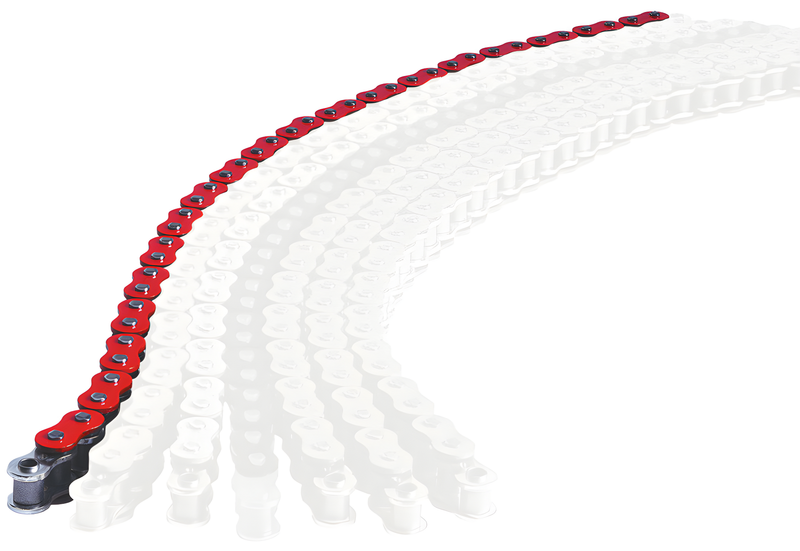 EK MVXZ2 Series Colored Chain - X-Ring 530-120l RED