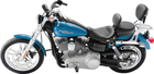 Mustang Motorcycle Solo with Driver Backrest Studs — 2006-2017 Harley-Davidson Touring