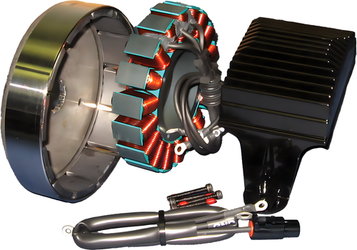 Cycle Electric Alternator Kit - FLH/FLT 2004-2005 50 AMP — Harley-Davidson Road King, Road King Classic, Road King Custom (2004-2005)
