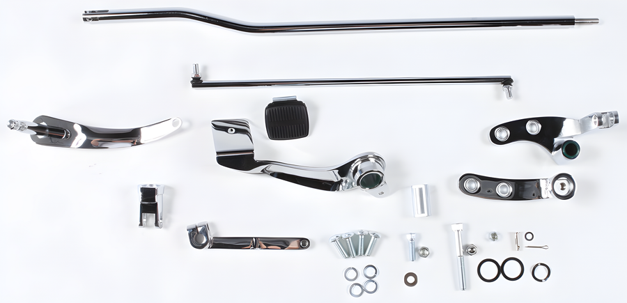 Harddrive Forward Control Kit - Chrome - Harley Dyna 2006-2017