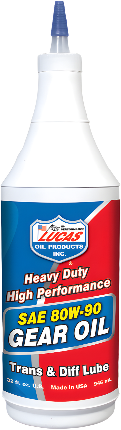 Lucas Heavy Duty Gear Oil - 80w90 1 QT (12/Case Sold Ea)