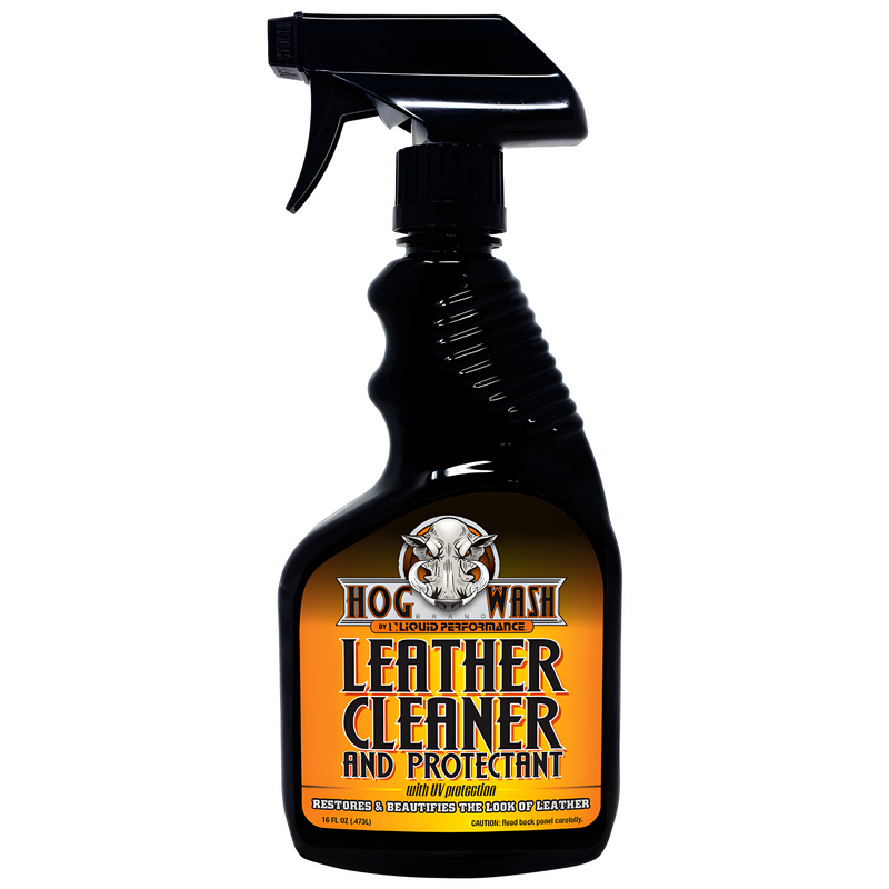 Hog Wash Leather Cleaner & Protectant w/UV Protection - 16oz