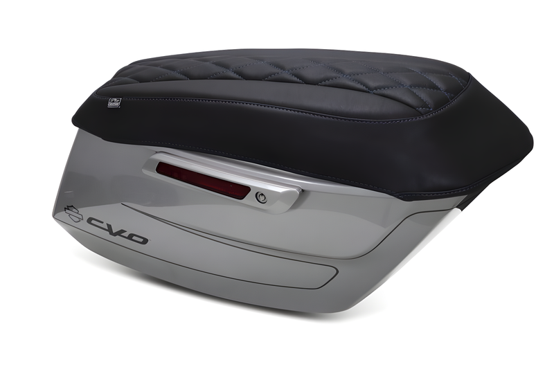 Mustang Motorcycle Saddlebag Lid Covers — 2023-2025 Harley-Davidson Road Glide