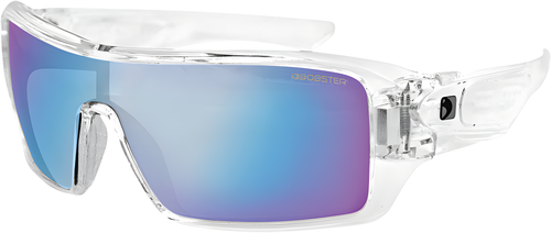 Bobster Paragon Sunglasses - Clear W/Blue Mirror Lens