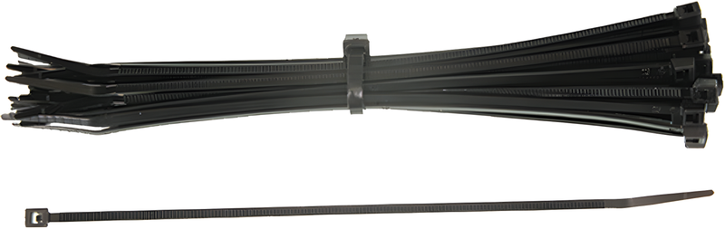 SP1 Black Nylon Cable Ties - 6