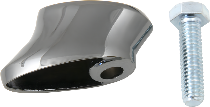 Chris Products Turn Signal Support - Bullet Turn Signal Short Black Nickel