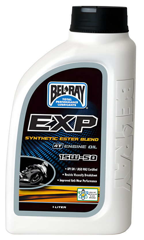 Bel-Ray EXP Semi-Synthetic Ester Blend 4T Engine Oil - Semi-SYN Ester OIL 15w50…