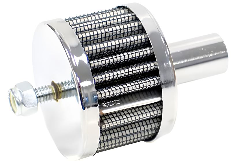 K&N Crankcase Vent Air Filter - Remote Mount