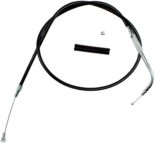 Motion Pro Black Vinyl Idle Cable — Harley-Davidson Softail Springer (1996-2003)