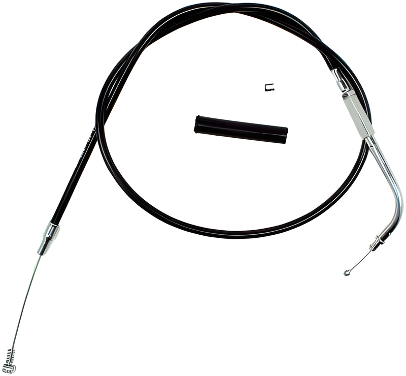 Motion Pro Black Vinyl Idle Cable — Harley-Davidson Softail Springer (1996-2003)
