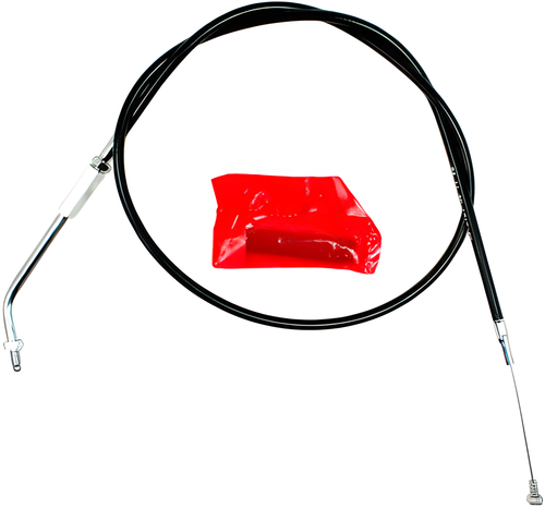 Motion Pro Black Vinyl Idle Cable — Harley-Davidson Electra Glide, Super Glide, Tour Glide (1981-1989)