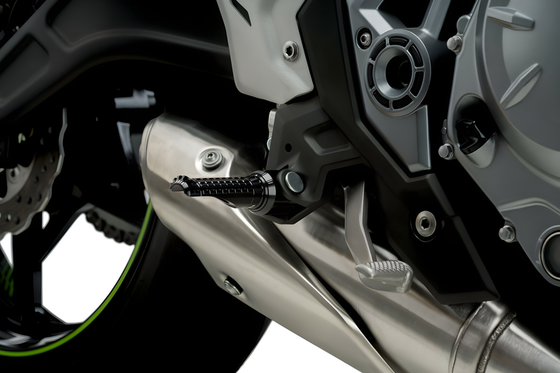 PUIG Hi-Tech Footpegs - R-Fighter Black