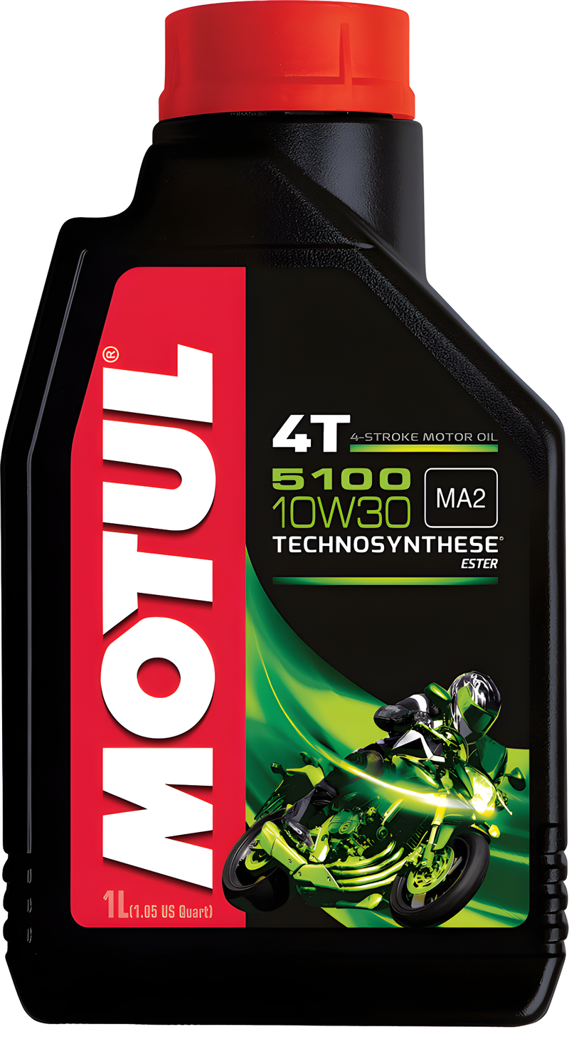 Motul 5100 4T Oil - Semi-Synthetic OIL 4t 10w30 1l