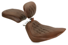 Mustang Motorcycle Solo with Driver Backrest Original — 2000-2015 Harley-Davidson Softail Rear