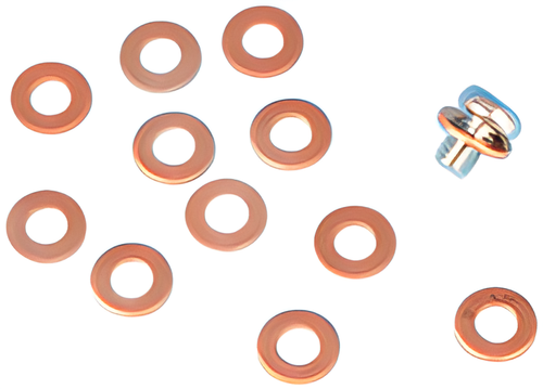 James Gaskets Washer - Fork Drain Screw Copper 10/PK 45403-75