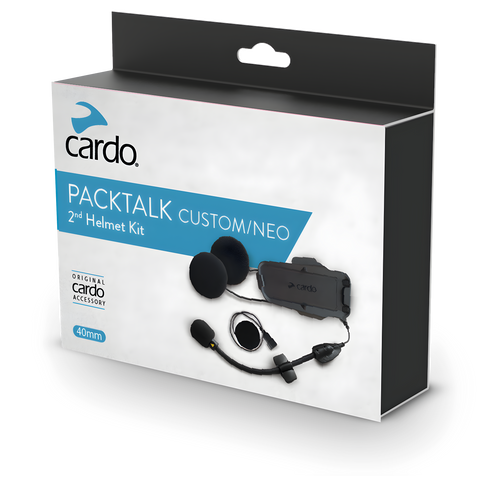 Cardo 2nd Packtalk Custom Helmet Kit - 2nd Helmet KIT
