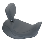 Mustang Motorcycle Solo with Driver Backrest Original — 2006-2017 Harley-Davidson Dyna Wide