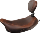 Mustang Motorcycle One-Piece 2 Up Seat — 2008-2021 Harley-Davidson