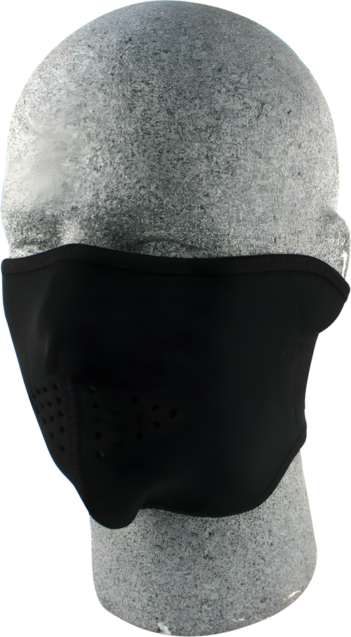 Zan Half Face Mask - Black