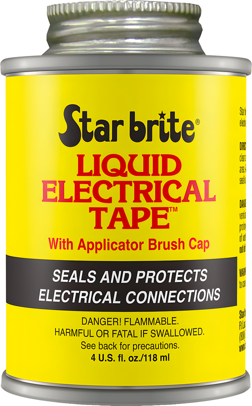 Star Brite Liquid Electrical Tape - Black 4 OZ