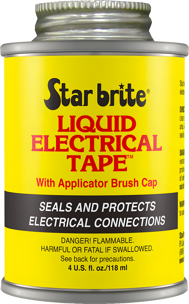 Star Brite Liquid Electrical Tape - Black 4 OZ