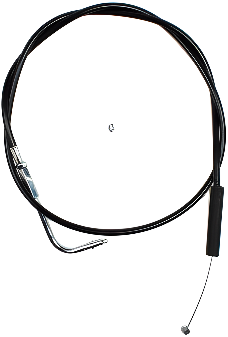 Motion Pro Black Vinyl Throttle Cable — Harley-Davidson Road King Custom (2004-2007)