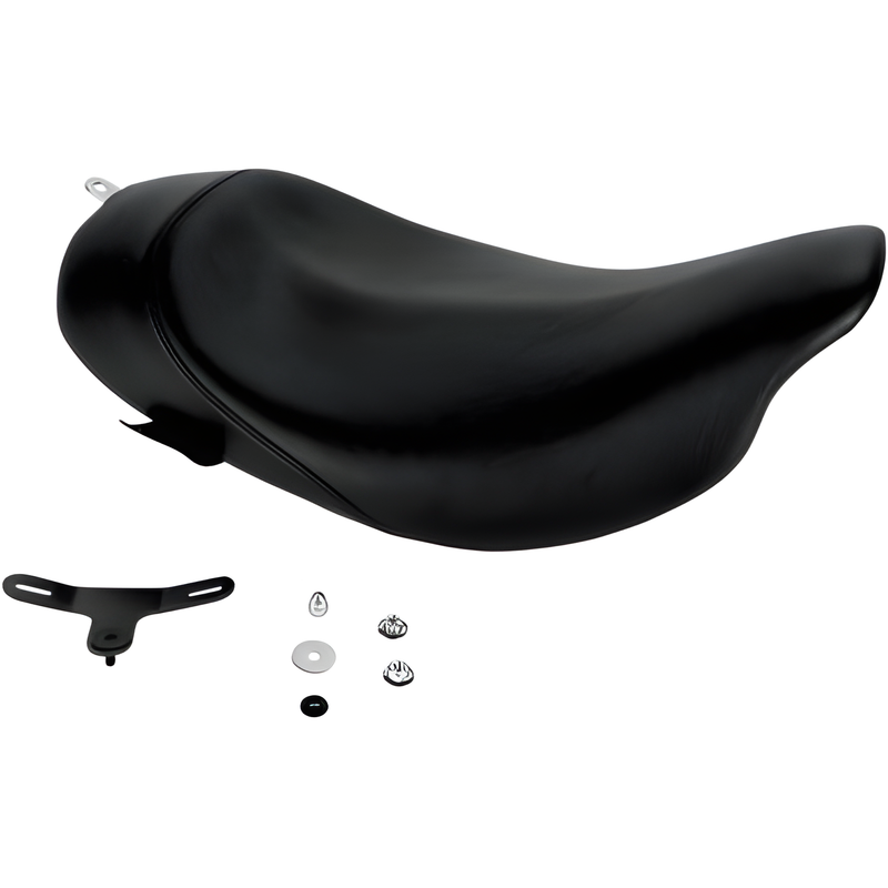 Danny Gray Standard Touring Buttcrack Solo Seat - FLH/FLT 08-UP — Harley-Davidson Road King, Electra Glide Ultra Classic, Street Glide (2008-2019)