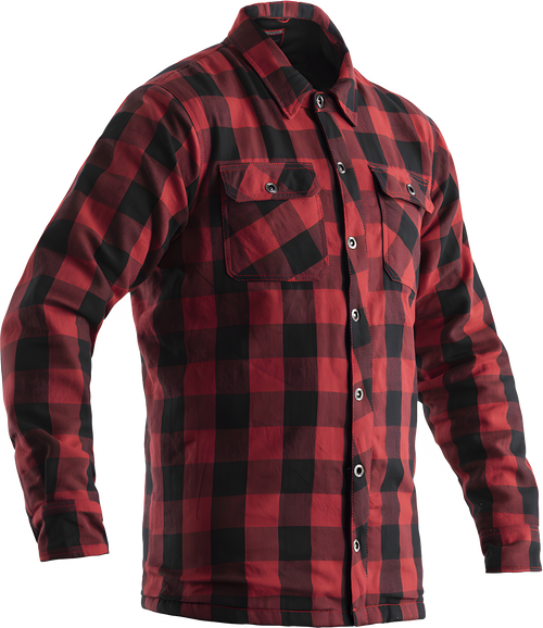 RST Kevlar Lumberjack CE Shirts - Shirt RED Check Textile LG
