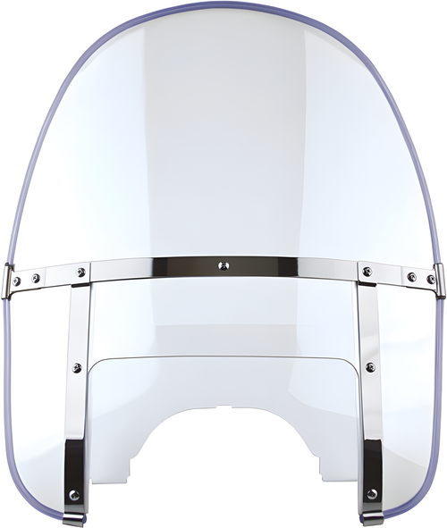 National Cycle Heritage Beaded Windshield - WS Clear W/Adjustable Window — Harley-Davidson (1980-2017)