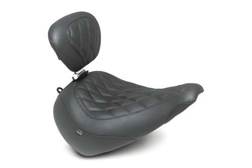 Mustang Motorcycle Solo with Driver Backrest Original — 2023-2025 Harley-Davidson Breakout