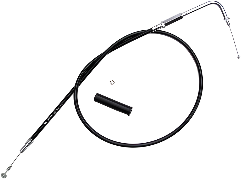 Motion Pro Black Vinyl Idle Cable — Harley-Davidson Sport Glide, Low Rider Custom, FXRS-SP Low Rider Sport (1983-1989)