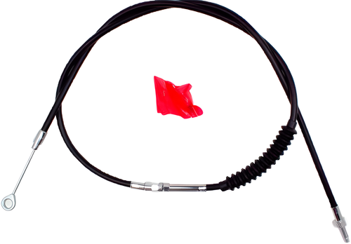 Motion Pro Black Vinyl Clutch Cable - LW Cable — Harley-Davidson Low Rider Custom (1987-1994)