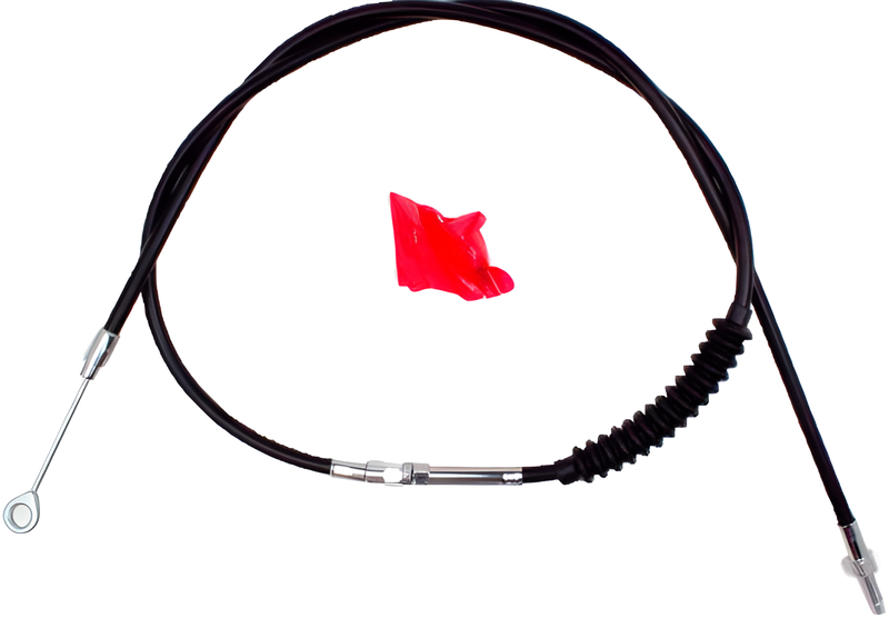 Motion Pro Black Vinyl Clutch Cable - LW Cable — Harley-Davidson Low Rider Custom (1987-1994)