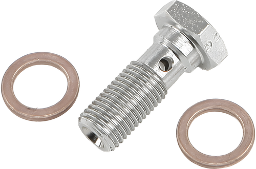 Goodridge Banjo Bolt - Chrome 3/8-24 Long