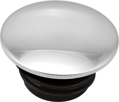 Harddrive Screw In Smooth Gas Cap - Screw-IN Smooth NON-Vented Chrome `1996-2024