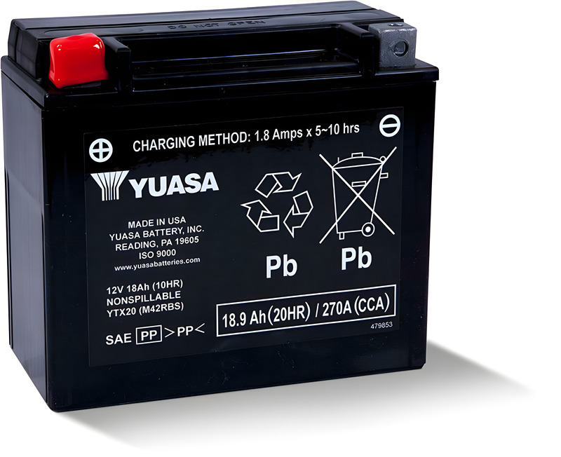 Yuasa Sealed Factory Activated - Ytx20 Sealed Factory Activated