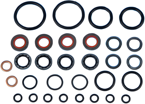 James Gaskets Shovelhead Gasket Kit - Seal Fork AIR FL FXR KIT 45849-84-K — Harley-Davidson Electra Glide Classic, Sport Glide, Low Glide (1983-1992)