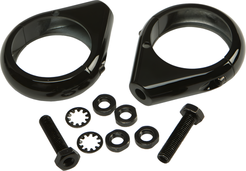 Harddrive Turn Signal Clamp - 49mm PR Black