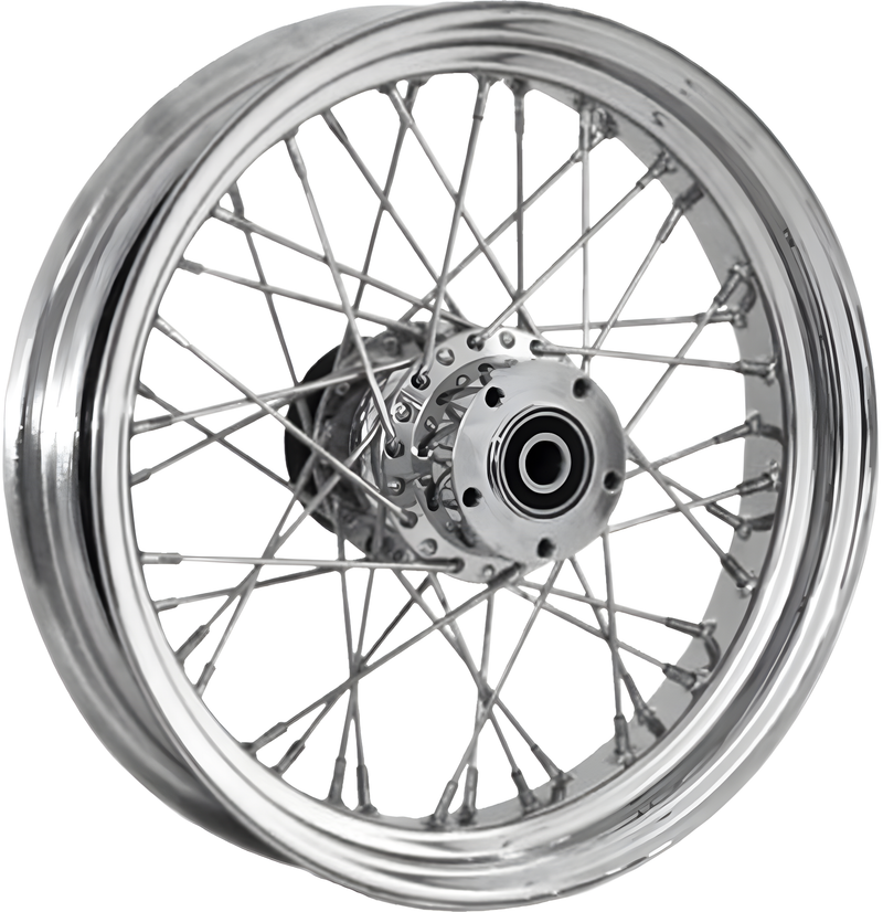 Harddrive Factory Authorized Harley-Davidson Tire - 40-SPK Chrome 16x3.5 BT/XL-… — Harley-Davidson (1984-2026)