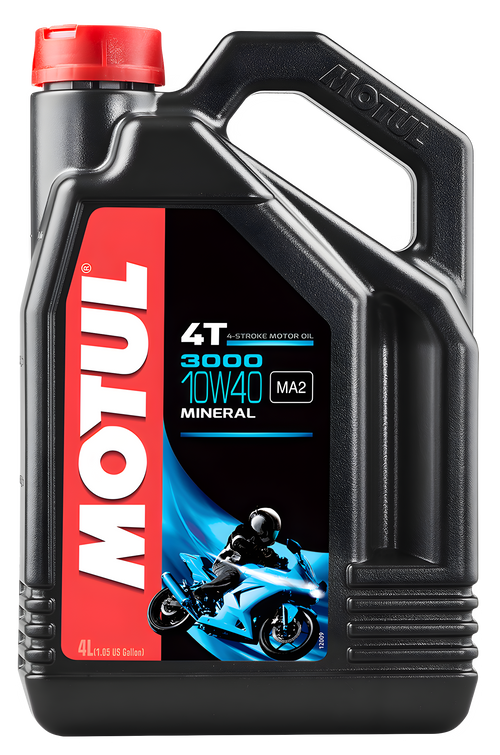 Motul 3000 4T Oil - Petroleum OIL 10w40 4l 4/Case