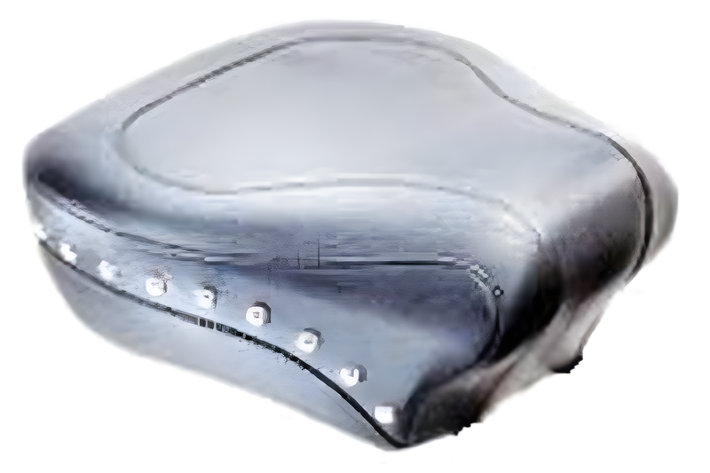 Mustang Motorcycle Passenger Studs — 1984-2006 Harley-Davidson Touring
