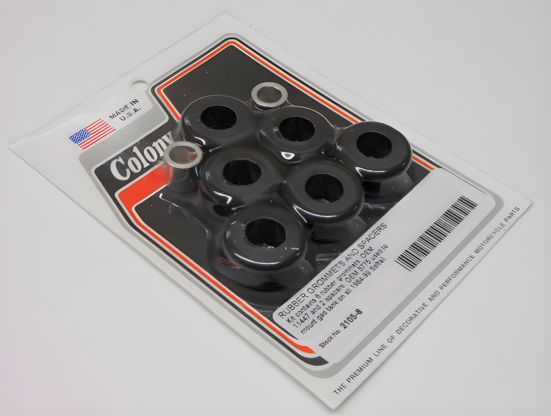 Colony Machine Rubber Mounting Grommet - Grommets/Spacers GAS Tank MNT KIT 1984…