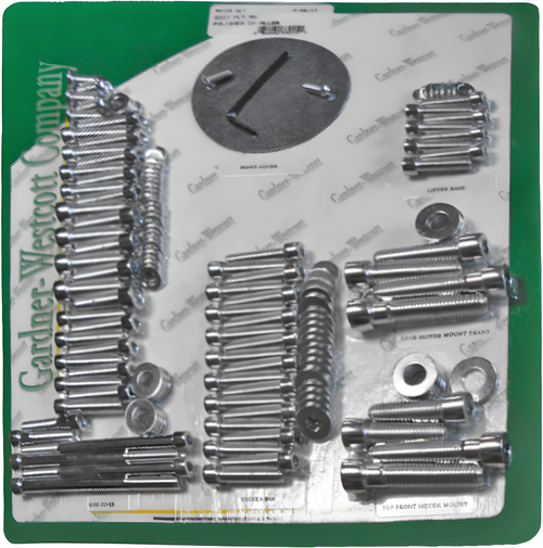 GardnerWestcott Hardware Kit - FLT M8 — Harley-Davidson Road King, Road King Special, Electra Glide Ultra Classic (2017-2019)