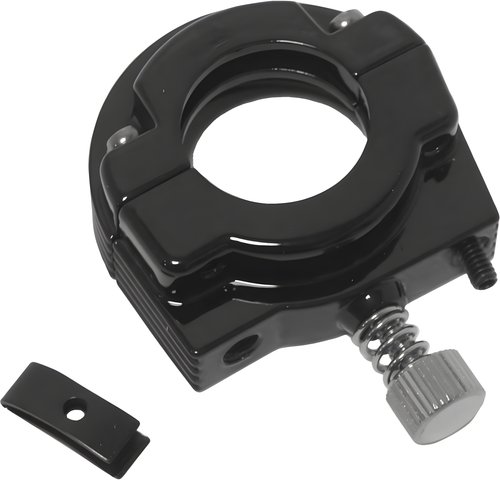 Harddrive Throttle Clamp - Dual Cable Screw IN Gloss Black