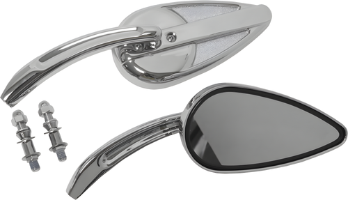 Harddrive Vintage Custom Die Cast Mirror - Chrome