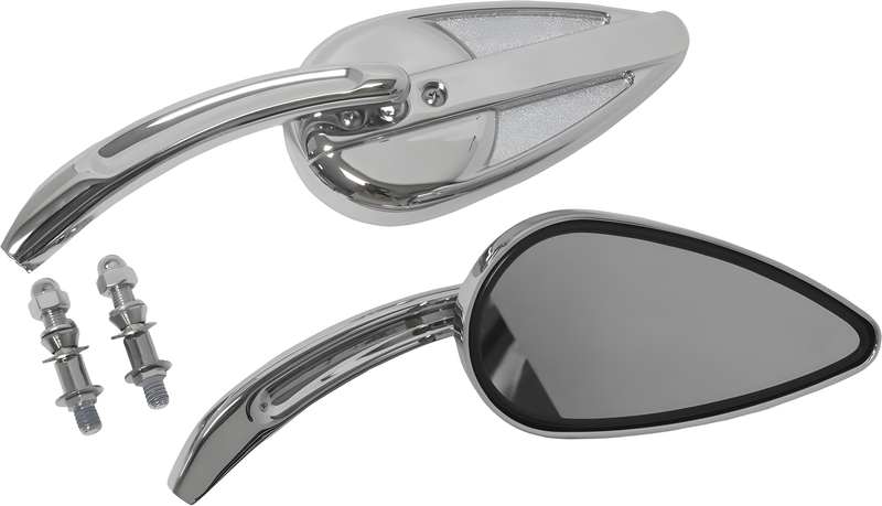 Harddrive Vintage Custom Die Cast Mirror - Chrome
